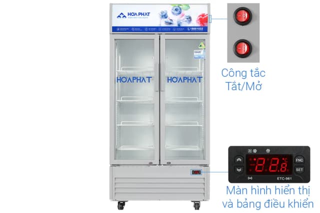 So sánh giá Tủ mát Hòa Phát 526 lít HSR D6526 rẻ nhất? - Ảnh 9