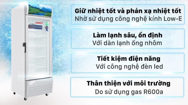 So sánh giá Tủ mát Sanaky 240 lít TM.VH308KL rẻ nhất? - Ảnh 4