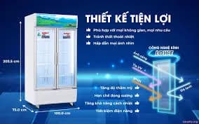 So sánh giá Tủ Mát Sanaky 900 lít Inverter VH-1009HP3 rẻ nhất? - Ảnh 13