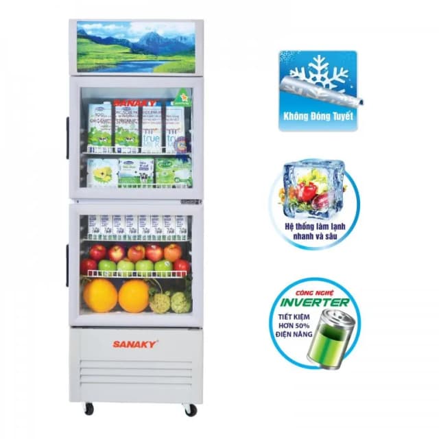 So sánh giá Tủ mát Sanaky Inverter 340 lít VH-408W3L rẻ nhất? - Ảnh 14
