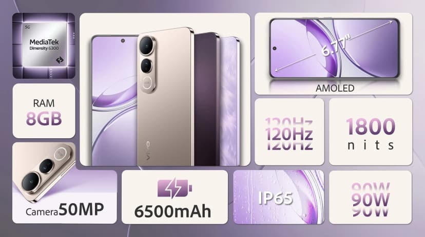 Điện thoại vivo V50 Lite 5G 8GB/256GB - Giá rẻ nhất hôm nay - Ảnh 12