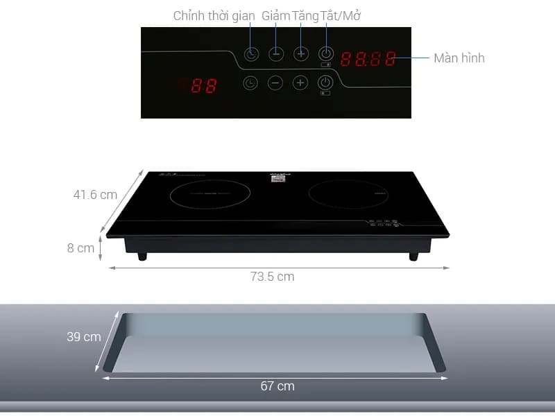 So sánh giá Bếp từ hồng ngoại âm Whirlpool ACH7327-BLV 3100W - Tìm sản phẩm giá rẻ nhất - Ảnh 4