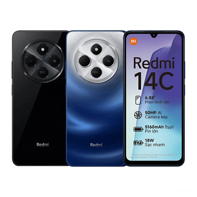 Điện thoại Xiaomi Redmi 14C 6GB/128GB - 16