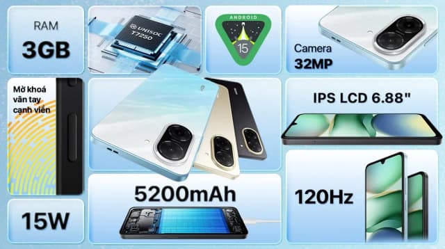 Điện thoại Xiaomi Redmi A5 3GB/64GB - 4