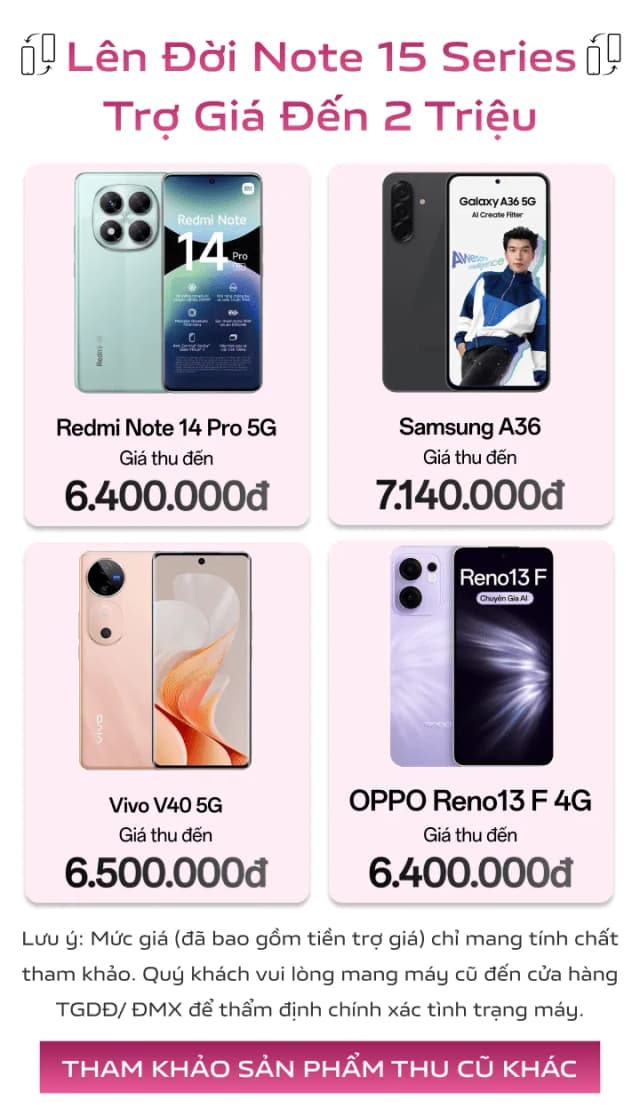 So sánh giá Điện thoại Xiaomi Redmi Note 15 8GB/256GB rẻ nhất? - Ảnh 20