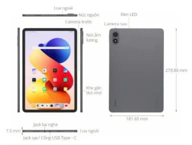 Máy tính bảng Xiaomi Redmi Pad 2 WiFi 8GB/256GB - 17