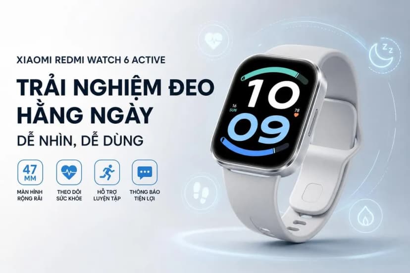 So sánh giá Xiaomi Redmi Watch 6 Active 47 mm dây TPU - Tìm sản phẩm giá rẻ nhất - Ảnh 2