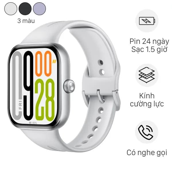 Xiaomi Watch 5 47 mm dây cao su Fluoro - Ảnh 5